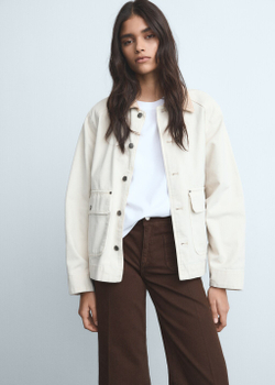 Джинсы wideleg с карманами