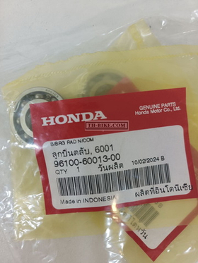 96100-60013-00. BEARING, RADIAL BALL, 6001