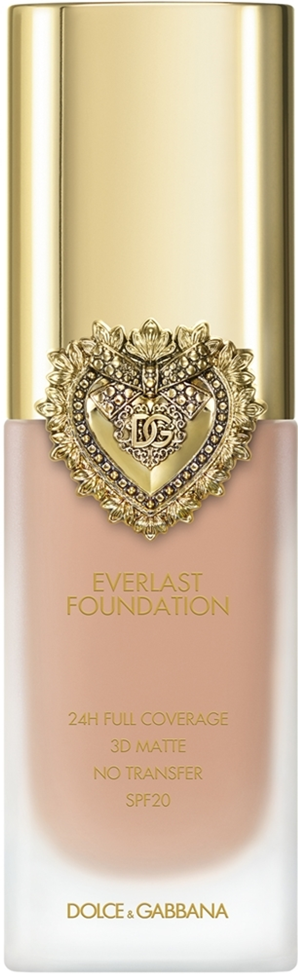 Dolce&Gabbana Flawless Everlast Foundation - Интенсивная непрозрачная тональная основа с SPF 20, 27 ml