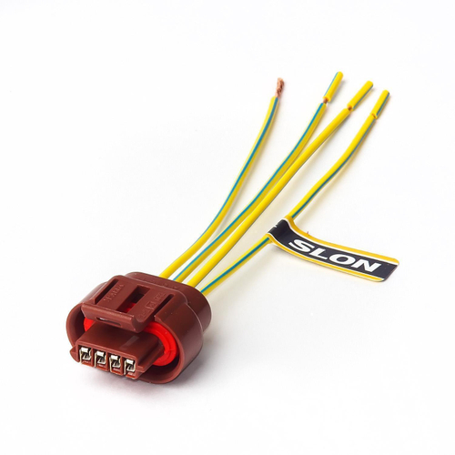 Колодка с проводом на модуль зажигания ВАЗ 2110 4х-контактная