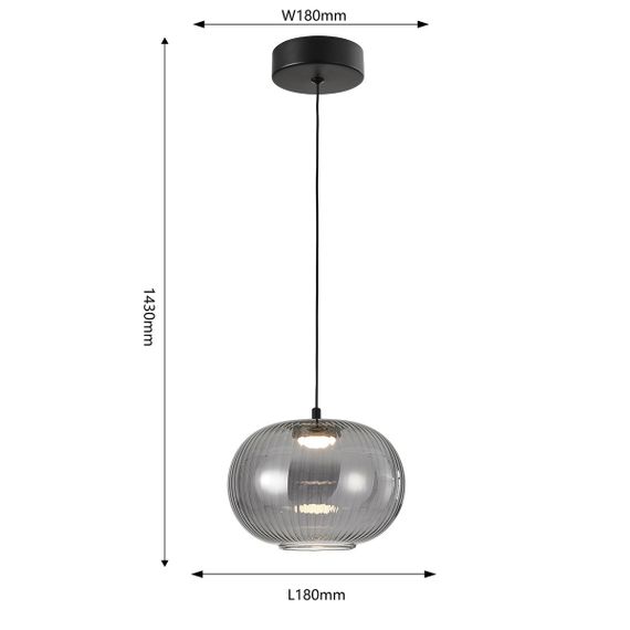 Подвесной светодиодный светильник Favourite Cattivo 4452-1P