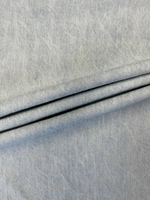 Джинса (деним) хлопковая selvedge светлая серо-голубая