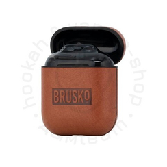 Чехол из полиуретановой кожи к многоразовой электронной системе BRUSKO ZQ MICOOL (светло-коричневый)