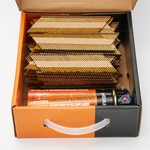 Реечные гвозди по дереву тип D34 (2,87х50, RIEG гальв. кольц. накат., 3000 шт/уп+3 баллона) FEDAST