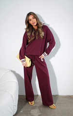 Костюм спортивный из трикотажа с лого