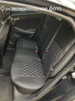 Чехлы на Рено Логан и Сандеро Степвей 2 2013-2022 без Airbag