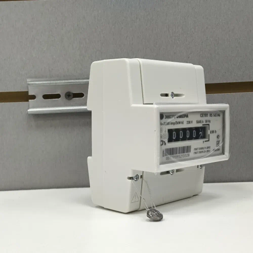 Счетчик CE101 R5 145 M6 5-60A однофазный однотарифный 2025г. Энергомера