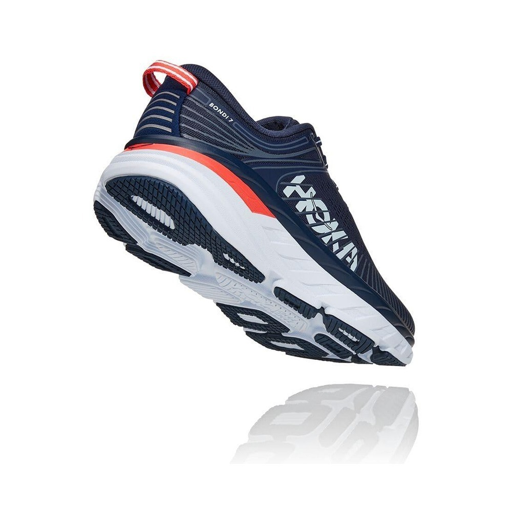 Кроссовки женские HOKA W BONDI 7 Black Iris / Ballad Blue