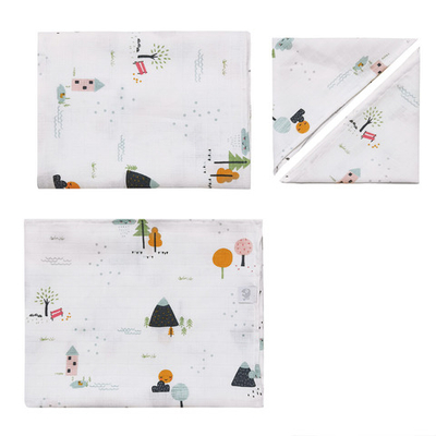 Комплект муслиновых пеленок (природа)