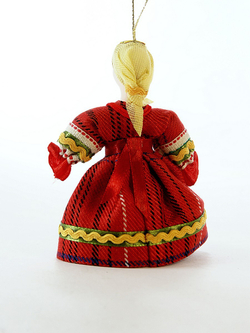 Кукла-подвеска Удмуртка в косынке