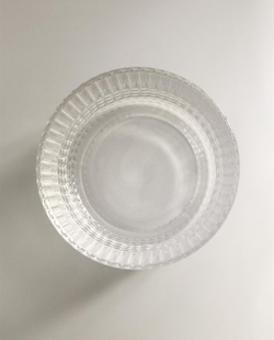 Zara Home миска из стекла, цвет прозрачный, 10.5 см