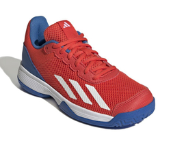 детские Кроссовки теннисные Adidas Courtflash - bright red/cloud white/bright royal