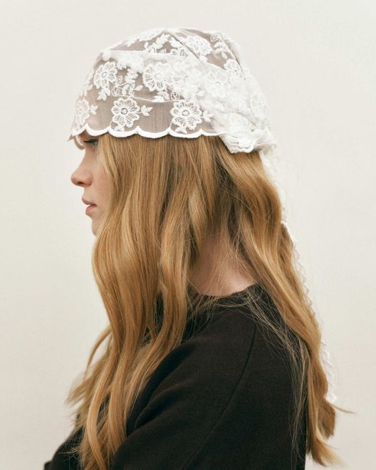 Косынка-мини "Плела узор замысловатый" / Paki Paki