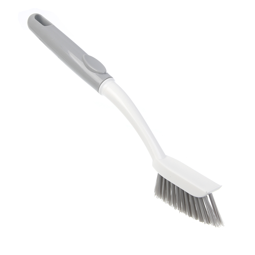 Щетка для труднодоступных мест, тм VETTA, 27 см, анатомич.ручка, полипропилен, полиэтилентерефталат