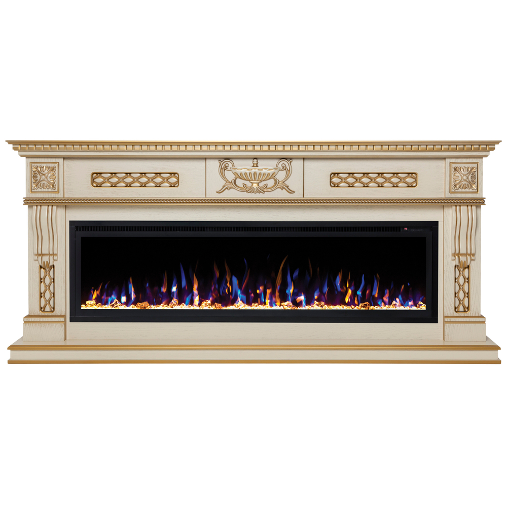 Каминокомплект Real Flame Corsica 60 WT с очагом Saphir 60