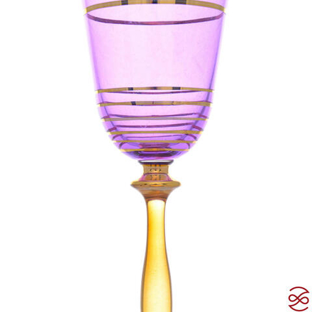 Фужер для вина фиолетовый (1 шт)