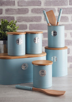 Емкость кухонная living голубая 15х12,5 см