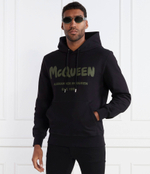 Худи Alexander McQueen - черный(688715 QTAAB)