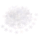 Пневмохлопушка 30 см «Снежинки» конфетти (белый)