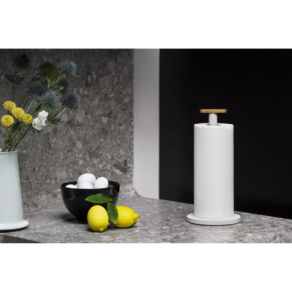 Alessi - Держатель для бумажных полотенец Mattina серый / артикул   BG05 WG  / GTIN 8003299461486