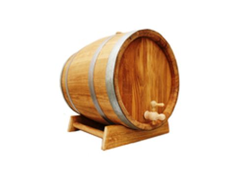 Бочка дубовая 5 л (Экспорт)