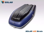 Лодка надувная моторная solar-420 strela jet tunnel