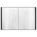 Папка с 20 вкладышами, Стамм Стандарт, 600мкм, корешок 14мм, черный