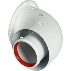 STOUT дымоход коаксиальный для прохода через стену (совместимый с Protherm Рысь,Ягуар) Ø 60/100