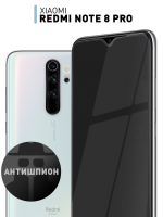 Стекло антишпион ROSCO для Xiaomi Redmi Note 8 Pro оптом (арт. XM-RN8P-FSP-GLASS-SPY)