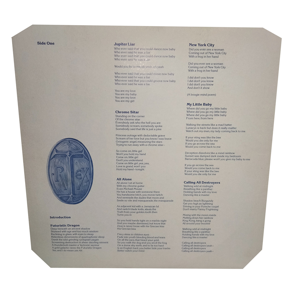 T. Rex / Futuristic Dragon (LP)