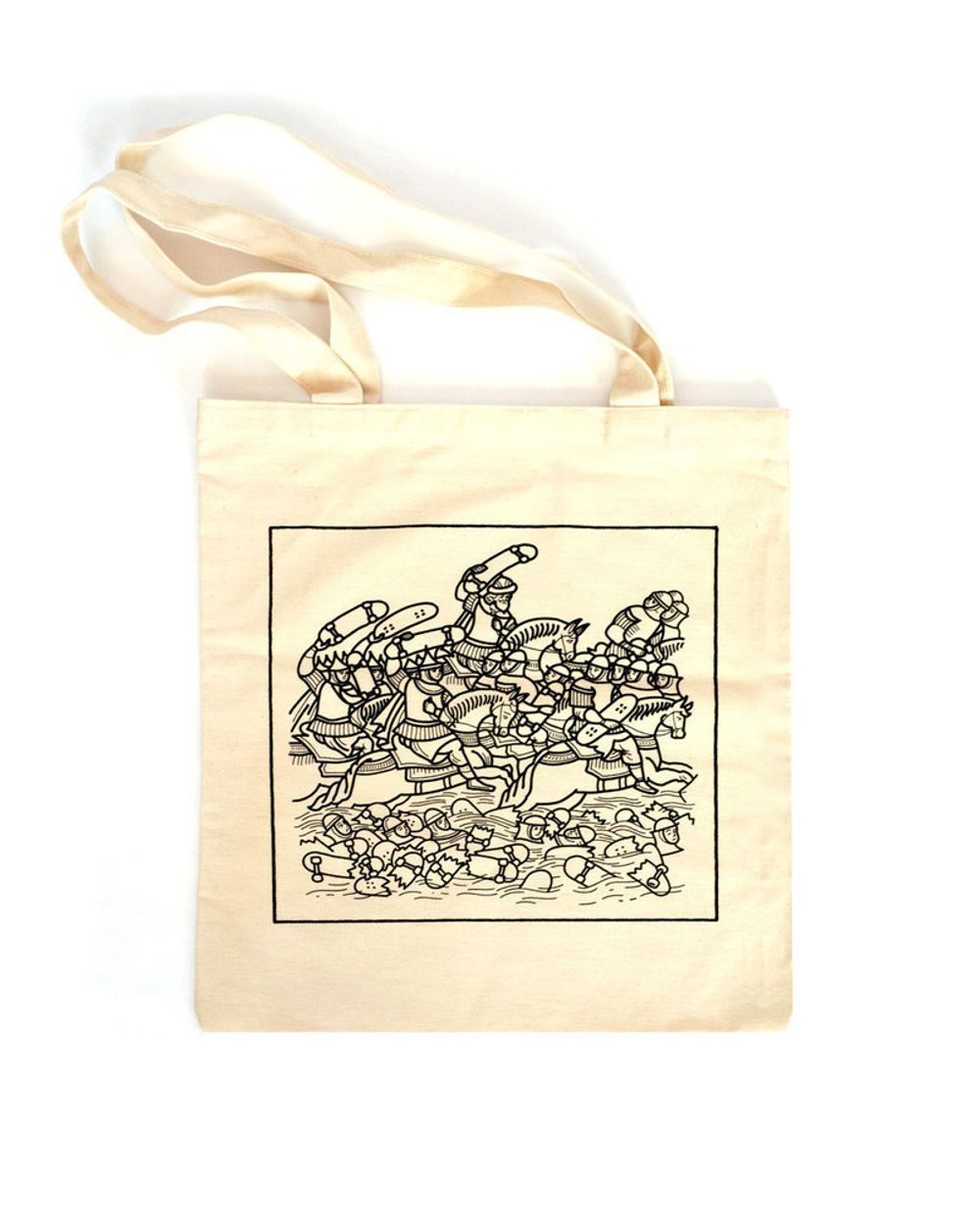 Купить Шоппер Побоище Натуральный Шоппер Побоище Натуральный