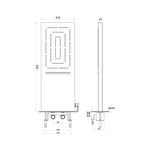 Верхний душ Jaquar OHS-CHR-1649