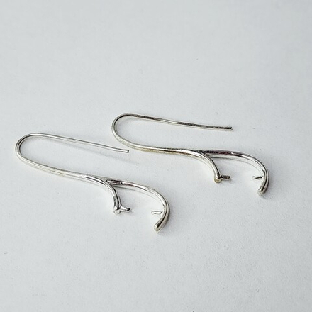 Ювелирные швензы, дужки, родий, люкс фурнитура