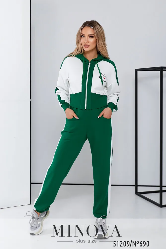 Костюм 690-зеленый Minova