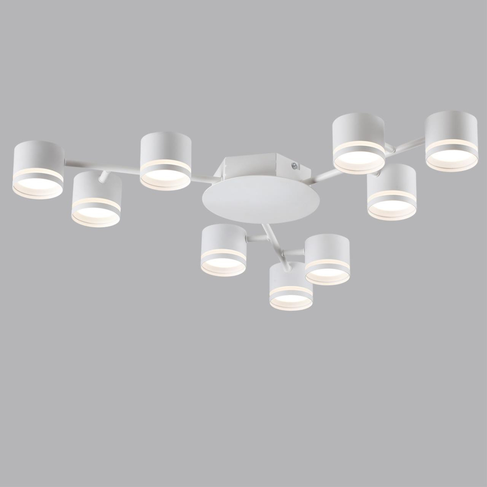 8235/9C LN Люстра GX53 9*10Вт 220В IP20 COMFI