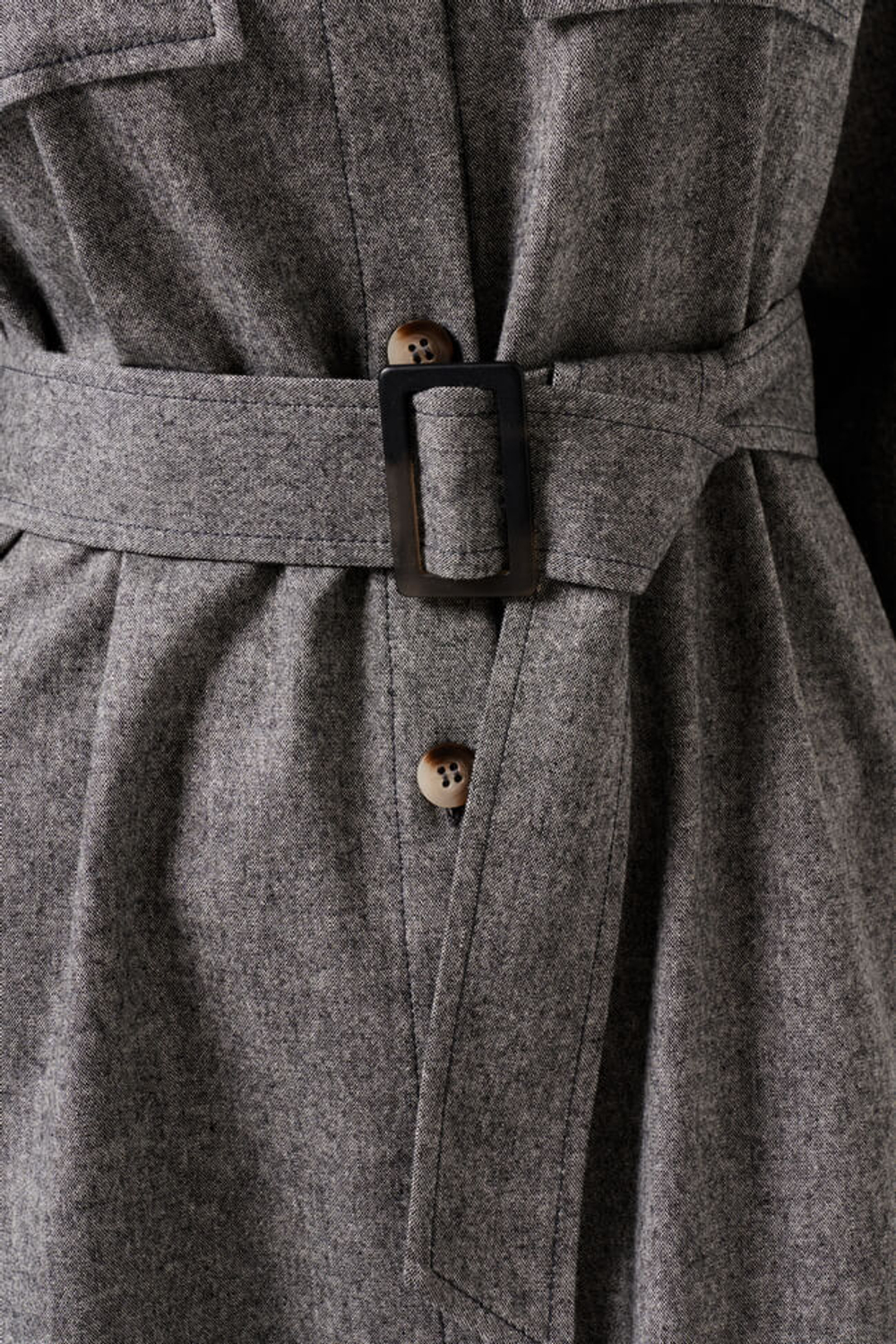 51643 Платье женское (серый меланж)