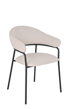 Стул обеденный Leya кремовый