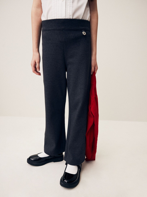 Брюки школьные для девочки Next Q76-907, 2 шт., Темно-серый