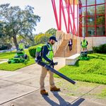 Воздуходув аккумуляторный, ранцевый Greenworks GD82BP2 Арт. 2408307, 82V, бесщеточный, без АКБ и ЗУ