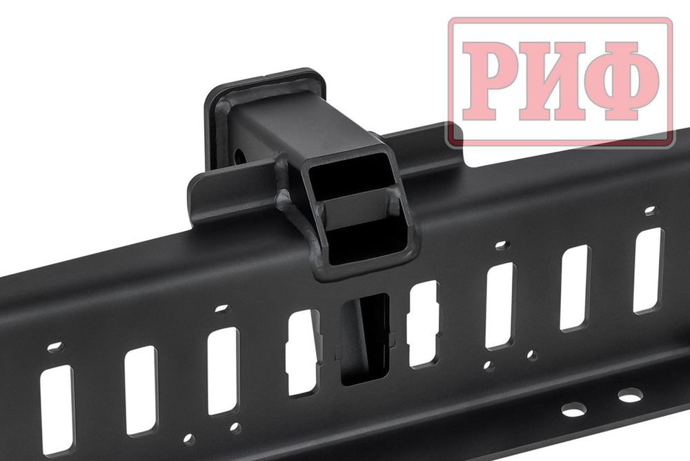 Фаркоп передний (переходник) для съёмной лебёдки с защитой радиатора на ГАЗ Соболь NN РИФ