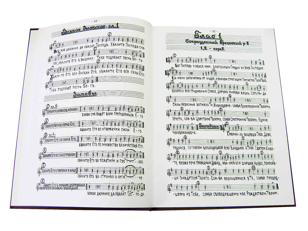 Учебный обиход. Пособие по изучению осмогласия