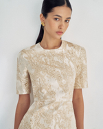 Regina gold dress
