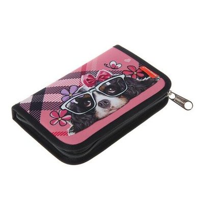 Пенал-книжка с нап."Clever Dog" 11*20,5*2,5см (ErichKrause)