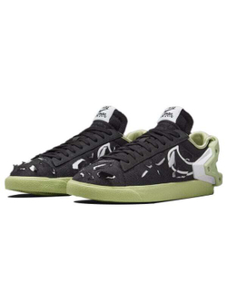 Кроссовки Nike Blazer Low Acronym Black Olive Aura