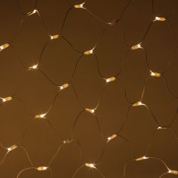 Гирлянда ЭРА ERAPS-SKW1 светодиодная новогодняя сеть 3x2 м тёплый белый свет 300 LED белый каучук | Профессиональное праздничное и новогоднее освещение