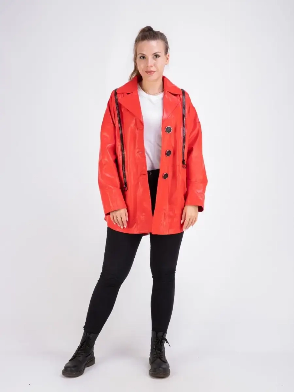 Куртка кожаная из натуральной кожи Турция