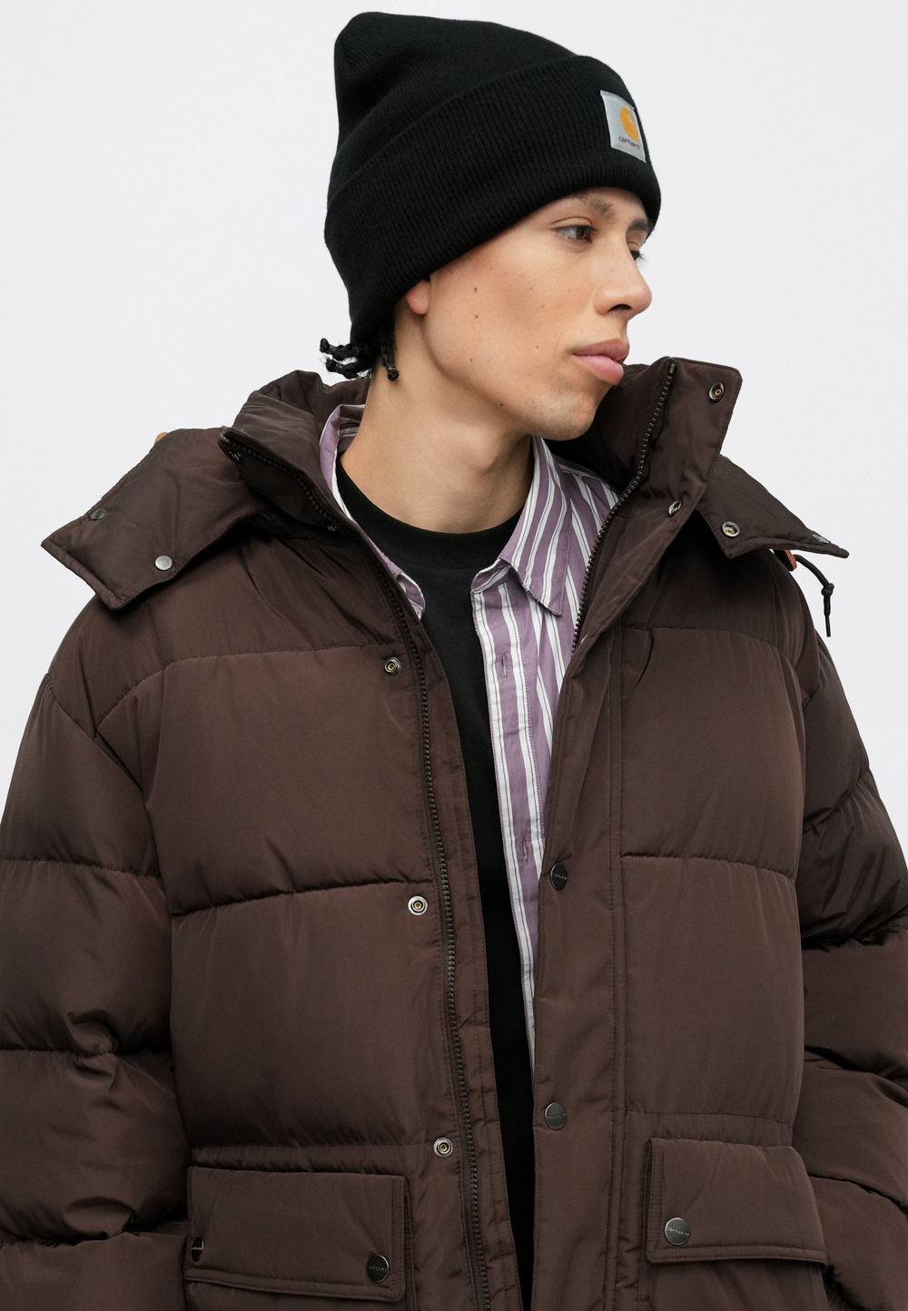 Carhartt WIP BRENT - Зимняя куртка - Коричневый
