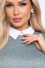 Джемпер "Город контрастов" (мята) Б8336 LT Collection (Акция)