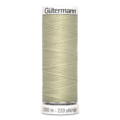 01 Нить Sew-All 100/200 м для всех материалов, 100% полиэстер Gutermann 748277 (503 желтовато-серый)
