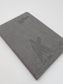 Блокнот 112 л. В5 25*17,5 см лин. св.серый (7674-14)